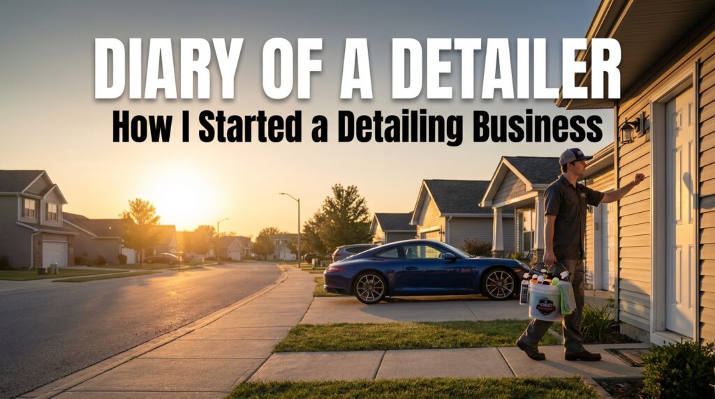 How I Started A Detailing Business Knocking On Doors